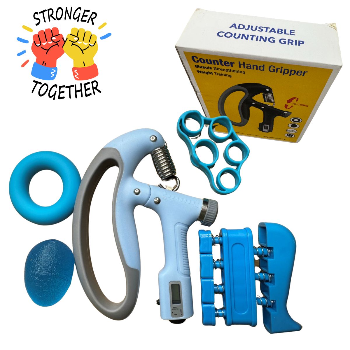 5-in-1 Hand Grip Kit Stronger Hands, Better You! handgripSG EXCLUSIVE!
