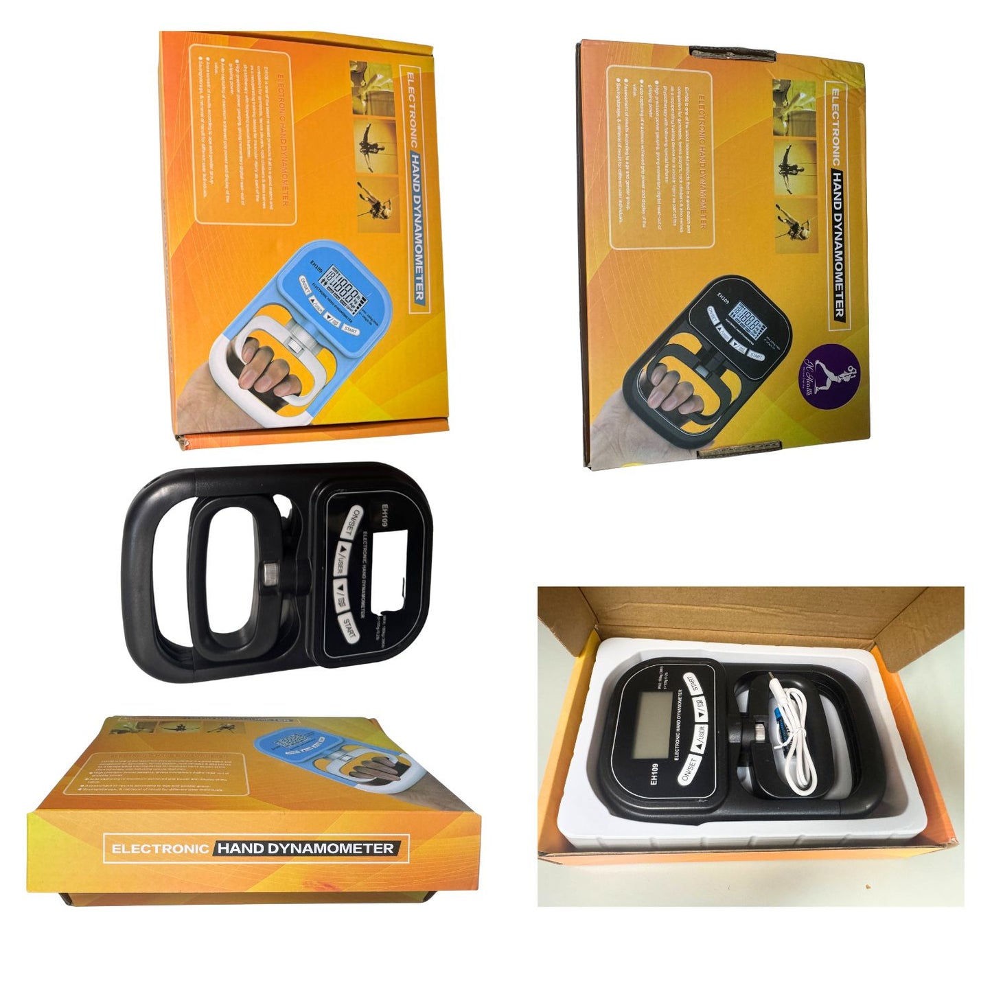 JC Health Electronic Hand Dynamometer | Track Grip Strength & Progress