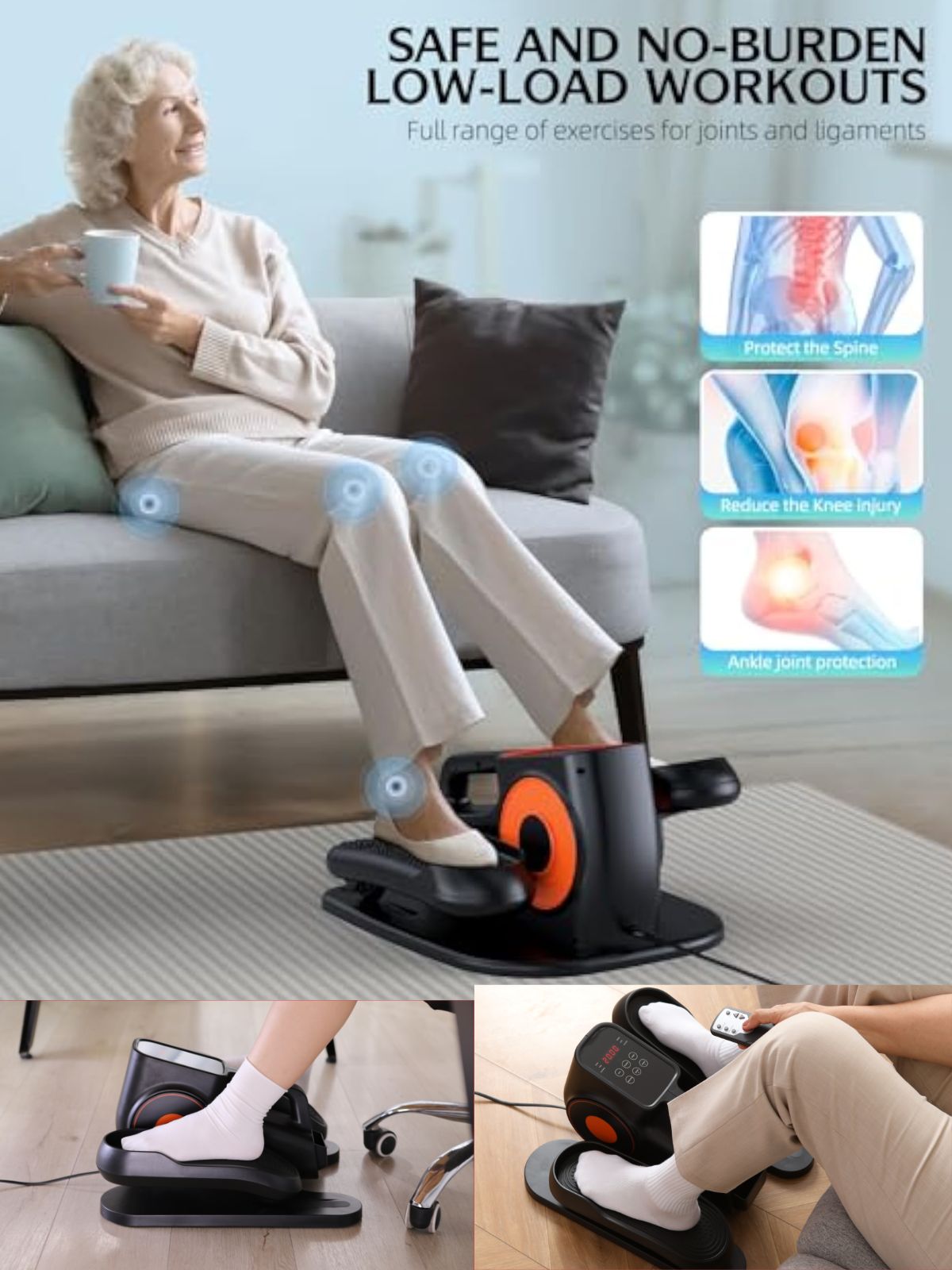 J C Health Electric Elliptical Trainer: Enhance Your Well-being at Home