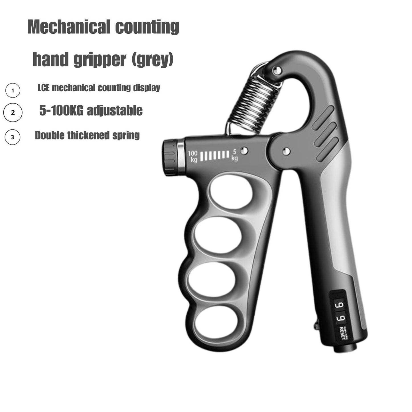 JC Health Finger Split Gripper | Ergonomic Hand Strengthener for Grip & Dexterity, No Slip