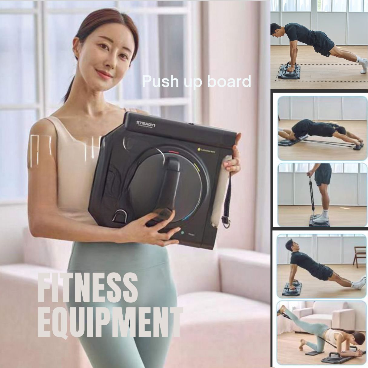 JC Health STEADY1 多功能俯卧撑板