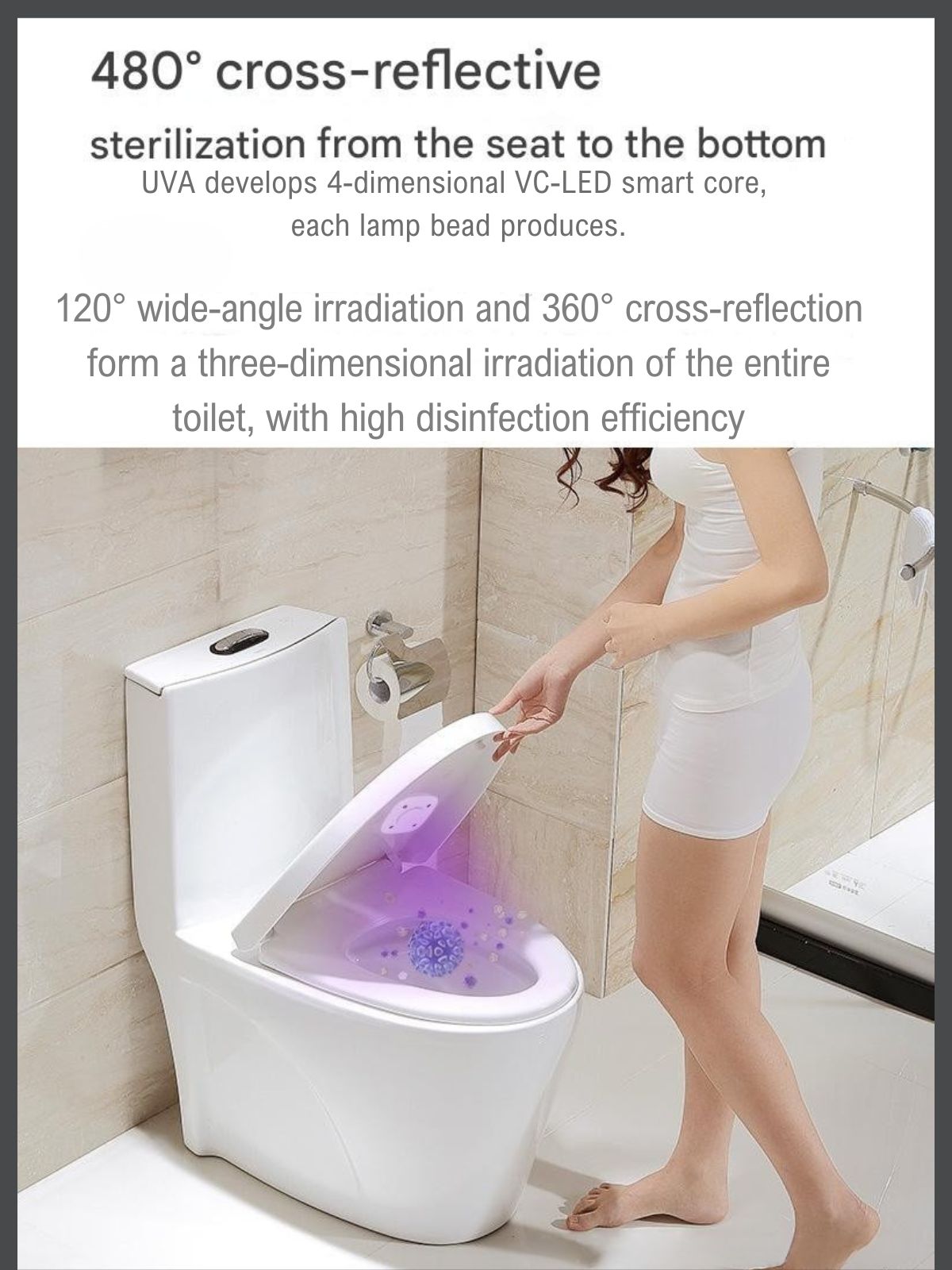 DIVAS PLACE UV Toilet Sanitizer: Safe, Effective, & Chemical-Free (SG)