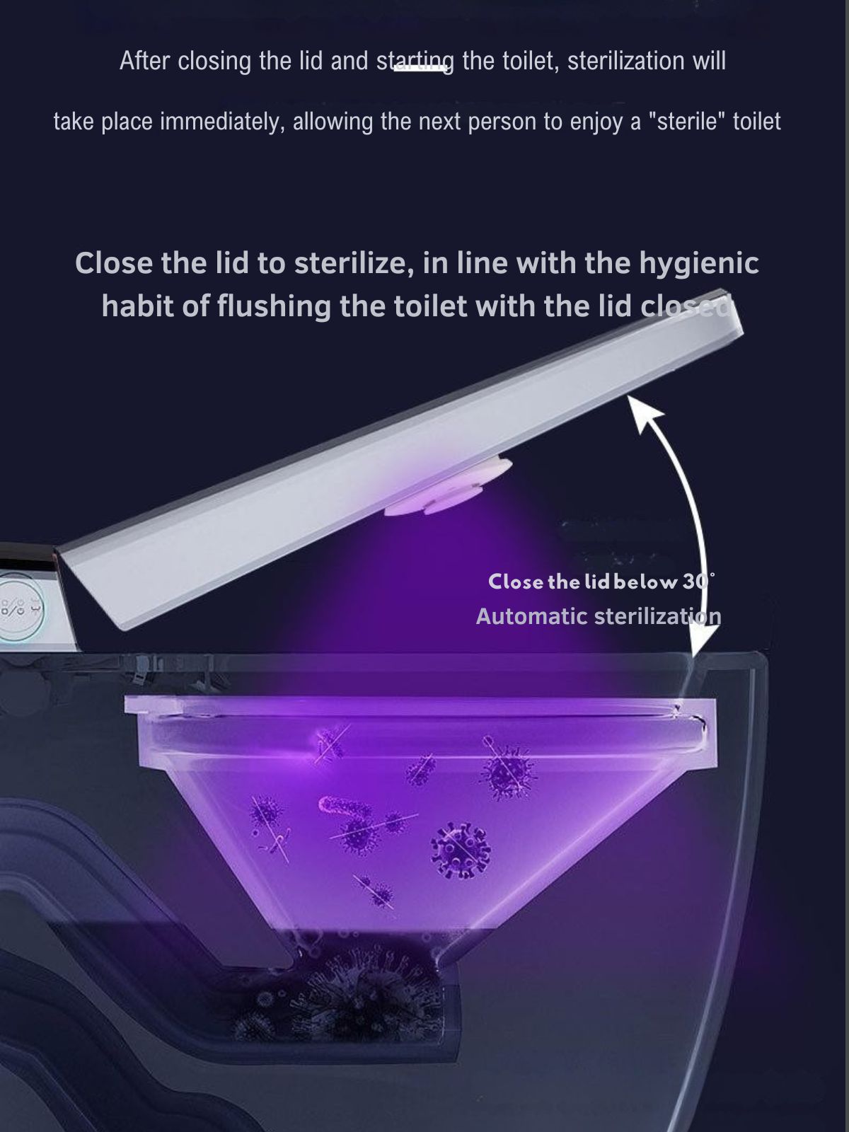 DIVAS PLACE UV Toilet Sanitizer: Safe, Effective, & Chemical-Free (SG)
