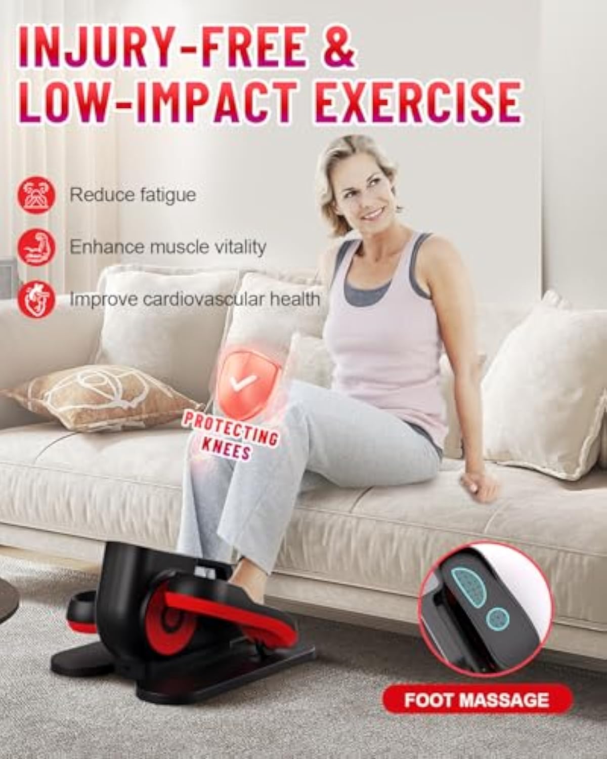 J C Health Electric Elliptical Trainer: Enhance Your Well-being at Home