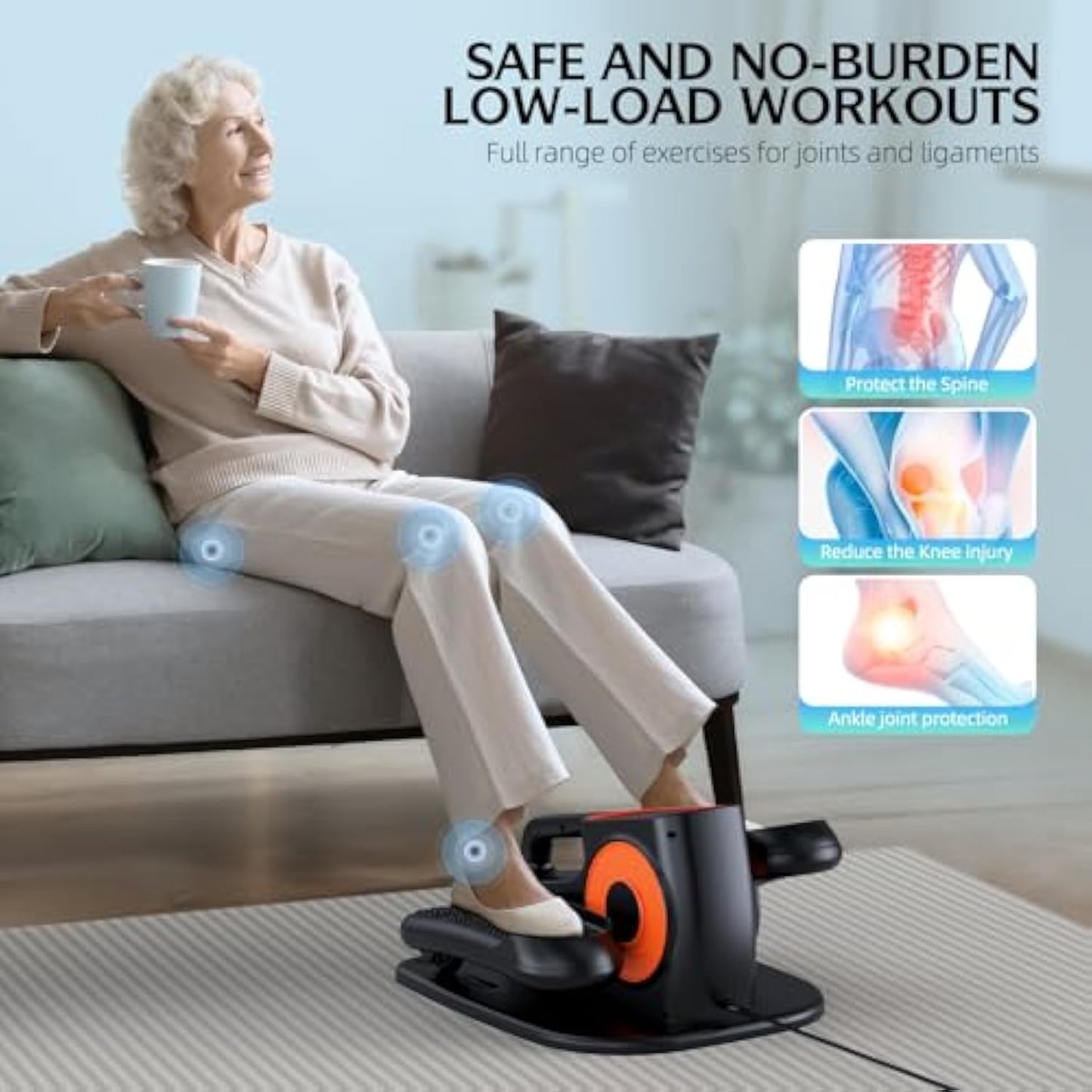 J C Health Electric Elliptical Trainer: Enhance Your Well-being at Home