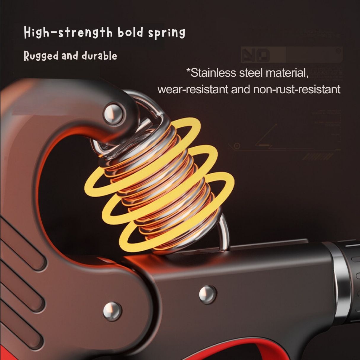 JC Health Finger Split Gripper | Ergonomic Hand Strengthener for Grip & Dexterity, No Slip