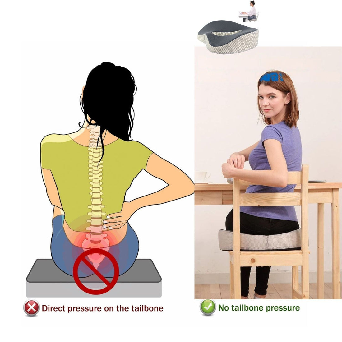 Understanding Tailbone Pain: Causes, Solutions & How the Right Cushion Can Change Your Life