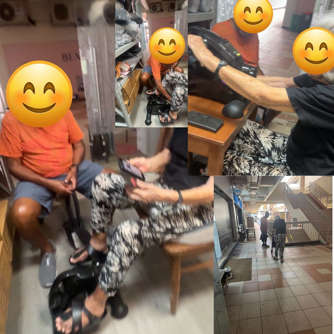 Leg exercises for elderly at home: A senior citizen tests a manual mini bike and arm exerciser at the JC Health Waterloo Centre showroom in Singapore.