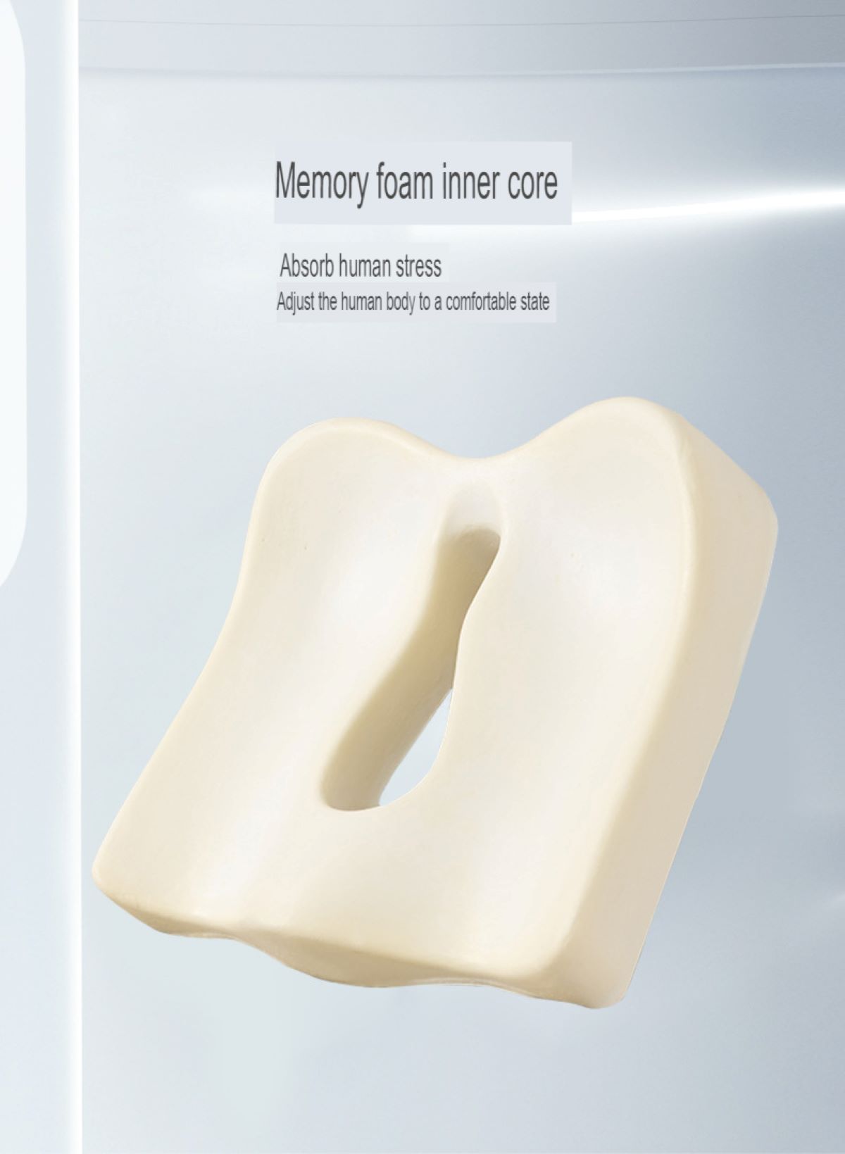 Ultimate Tailbone Pain Relief: Donut Memory Foam Seat Cushion (SG)