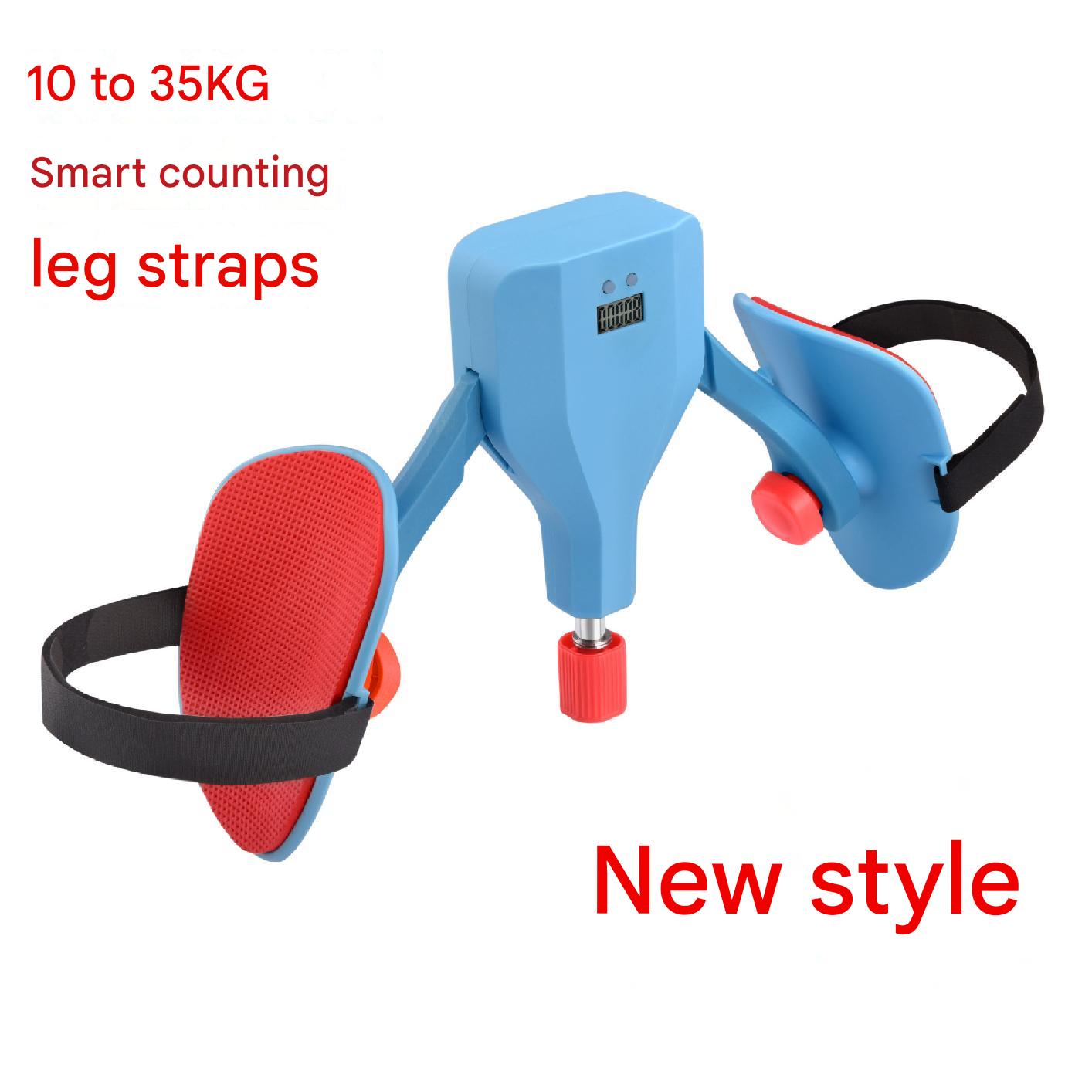 Thigh Master 10-50KG Adjustable Resistance Inner Thigh Exerciser, Thigh Trainer Pro with Leg Straps, Pelvic Floor Exerciser Kegel Trainer Thigh Toner Hip Trainer for Women Men