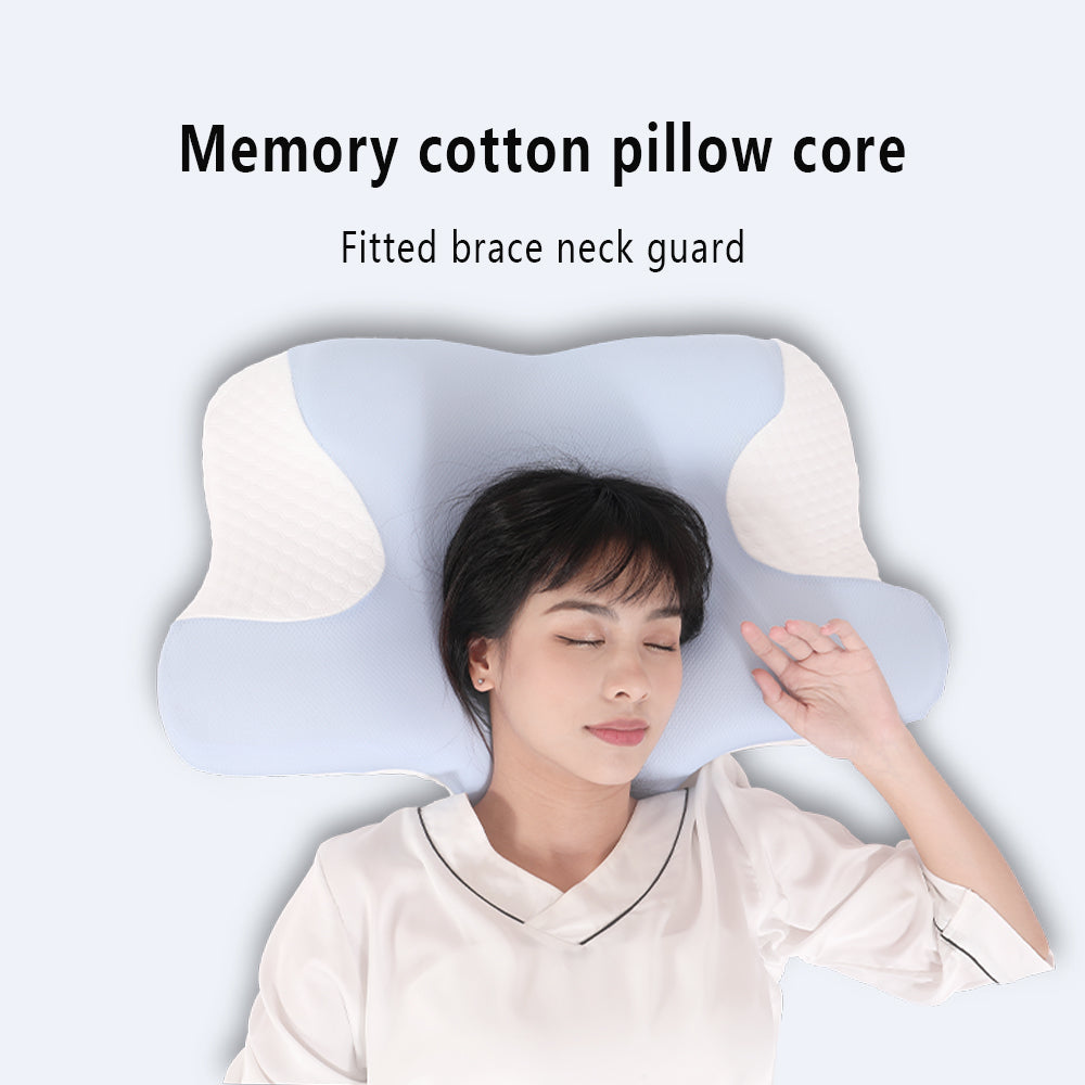 Cervical Memory Foam Pillow, Contour Pillows for Neck and Shoulder Pain, Ergonomic Orthopedic Sleeping Neck Contoured Support Pillow for Side Sleepers, Back and Stomach Sleepers