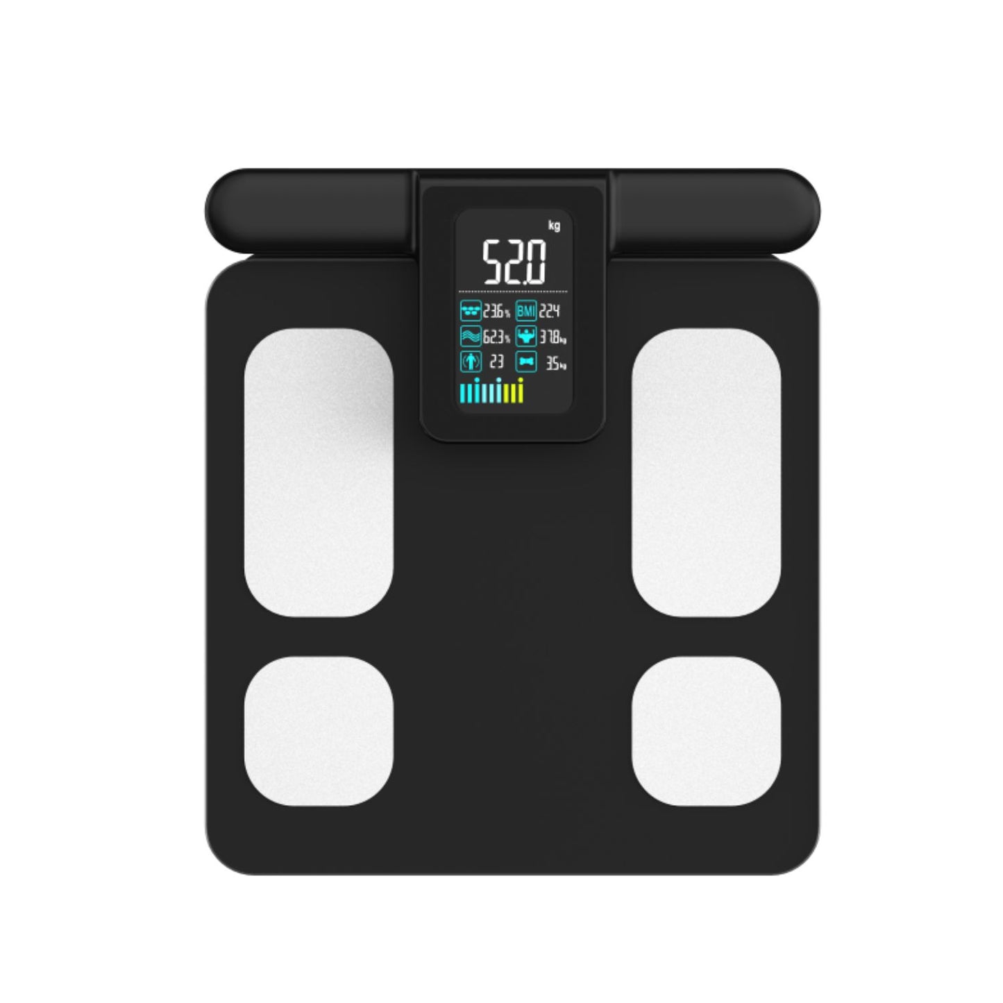 JCHealth Pro Smart Body Composition Scale | 28 Metrics, 8-Electrode BIA, Health App Sync
