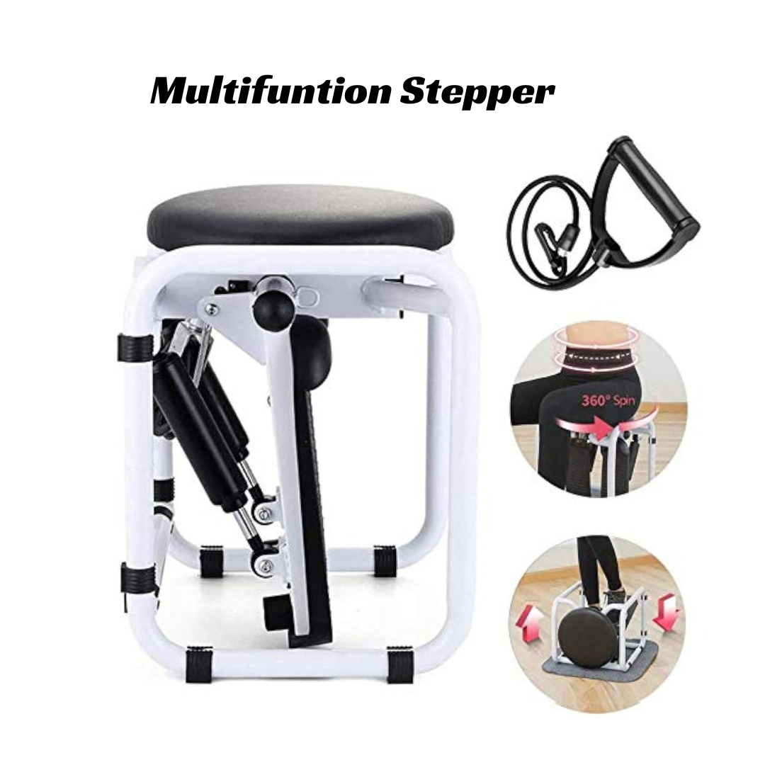 JChealth Mini Stepper with Twister Stool! Your Compact Home Gym Buddy