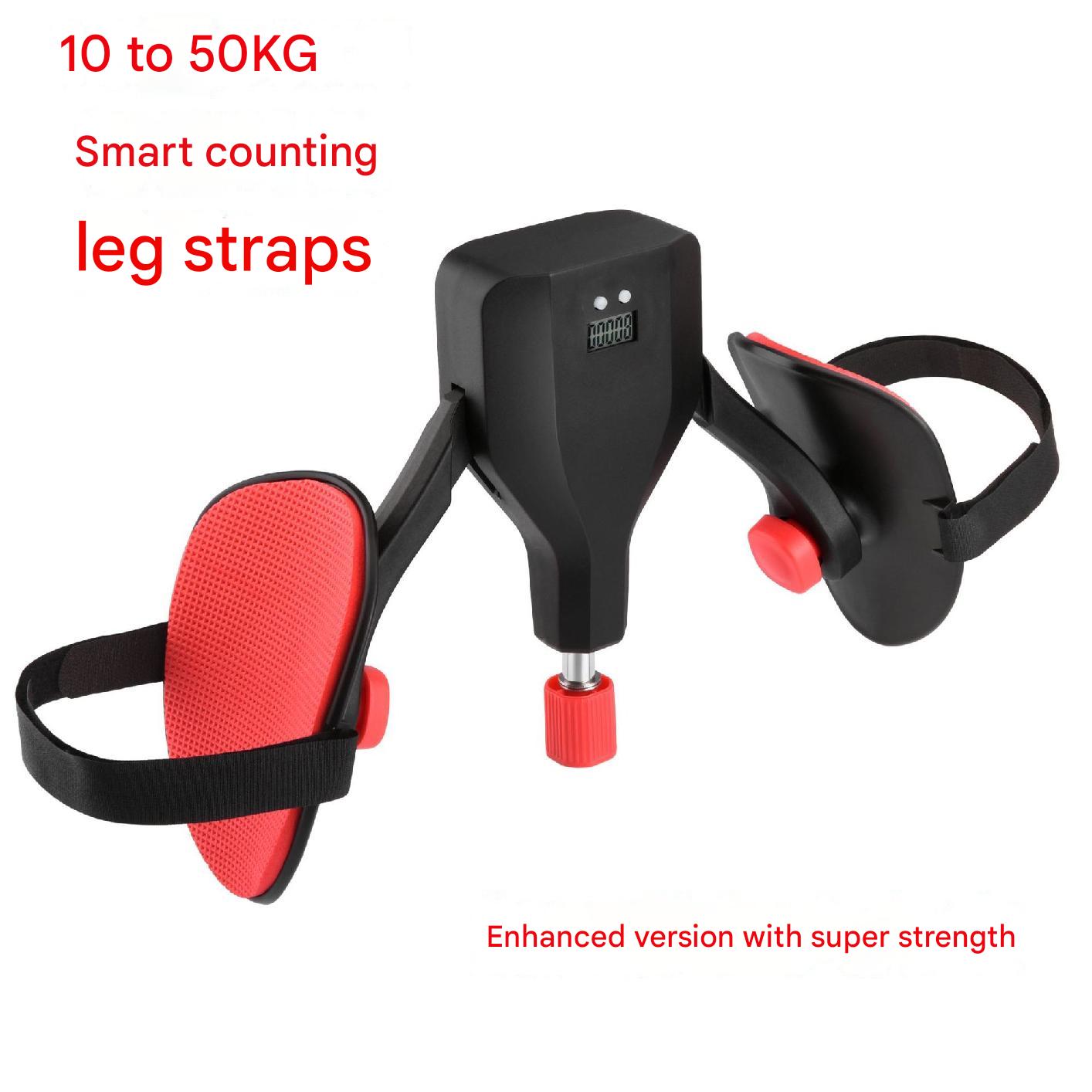 Thigh Master 10-50KG 可调节阻力大腿内侧锻炼器，带腿带的大腿训练器专业版，盆底锻炼器凯格尔训练器大腿塑形器臀部训练器，男女适用