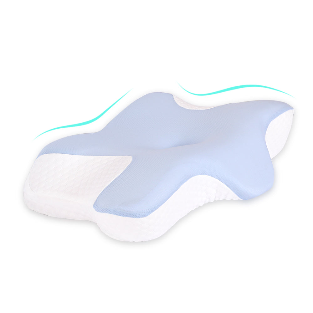 Cervical Memory Foam Pillow, Contour Pillows for Neck and Shoulder Pain, Ergonomic Orthopedic Sleeping Neck Contoured Support Pillow for Side Sleepers, Back and Stomach Sleepers