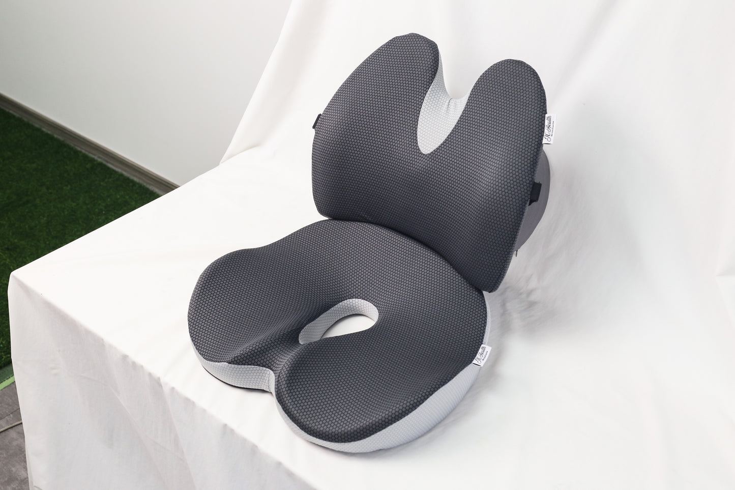 JC Health Donut Lumbar & Seat Cushion Set | Ergonomic Comfort & Support