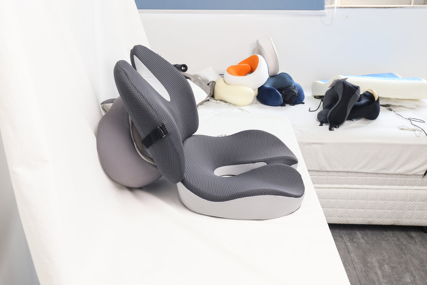 JC Health Donut Lumbar & Seat Cushion Set | Ergonomic Comfort & Support