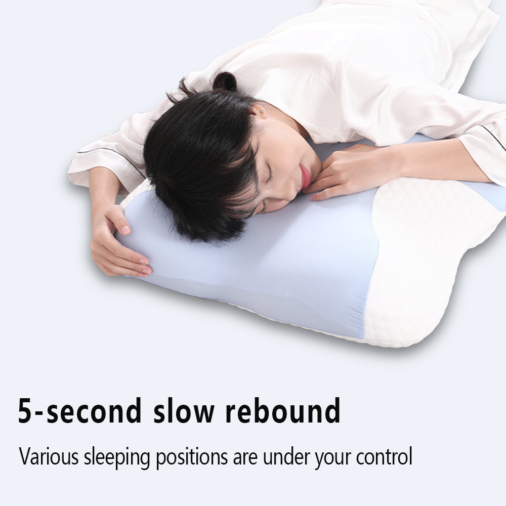 Cervical Memory Foam Pillow, Contour Pillows for Neck and Shoulder Pain, Ergonomic Orthopedic Sleeping Neck Contoured Support Pillow for Side Sleepers, Back and Stomach Sleepers